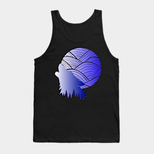 Alone Wolf Tank Top